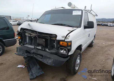 2011 Ford E-150 Commercial z USA, uszkodzony, nr VIN 1FTNE1EW6BDA78160